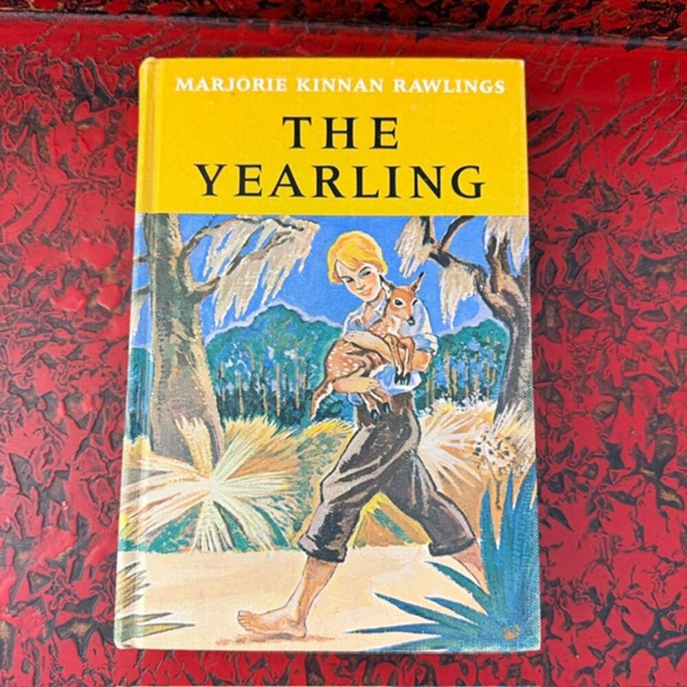 The Yearling Marjorie Kinnan Rawlings HC Scribner School Ed. 1969 VG Condition